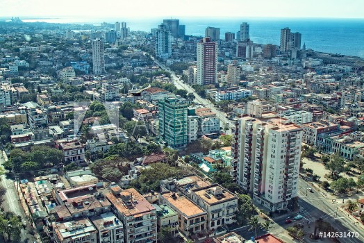 Bild på Aerial view of Havana Cuba